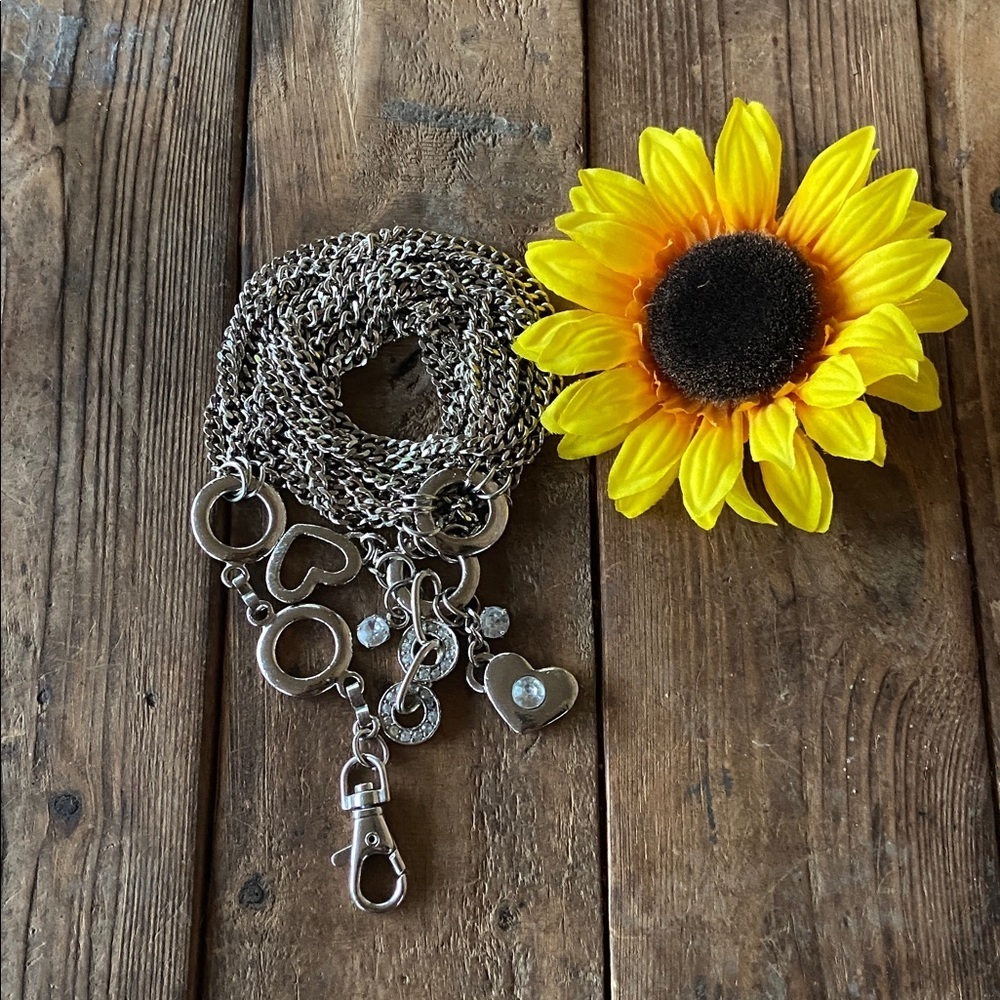 Silver Metal Charm Belt - Picture 4 of 5